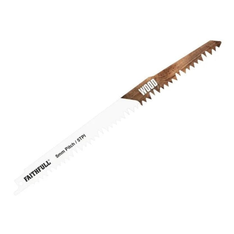 Faithfull Sabre Saw Blade Wood 240mm