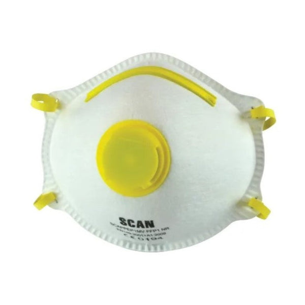 Scan Moulded Disposable Mask Valved FFP1 (Pack 3)