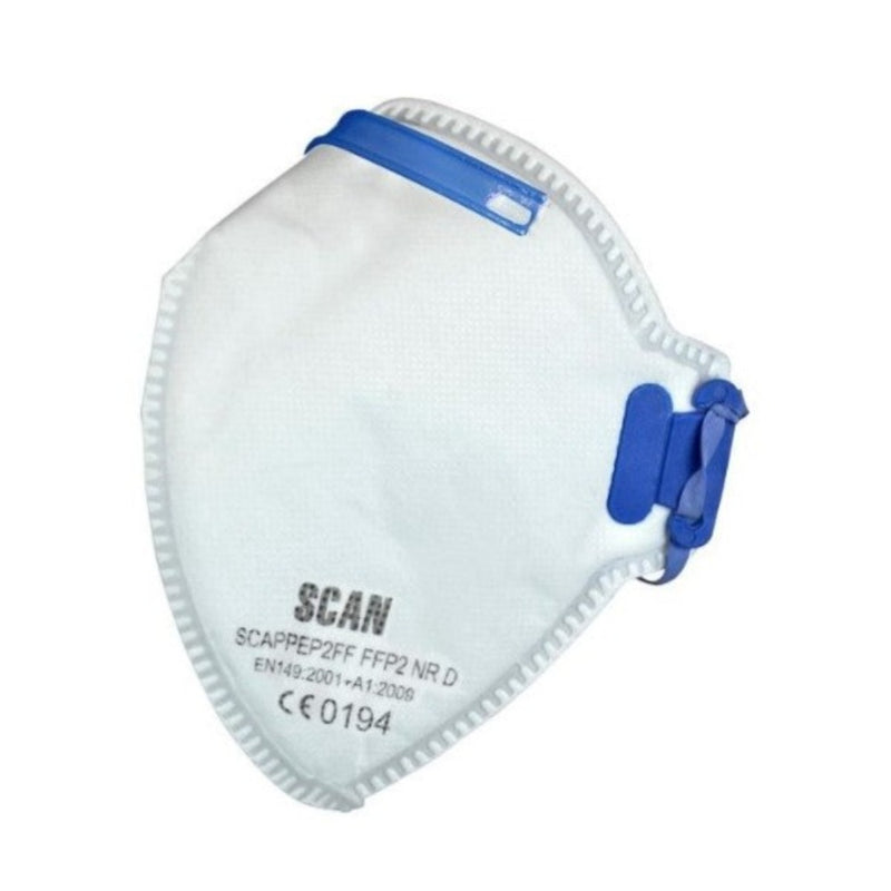 Scan Fold Flat Disposable Mask FFP2 (Pack 3)