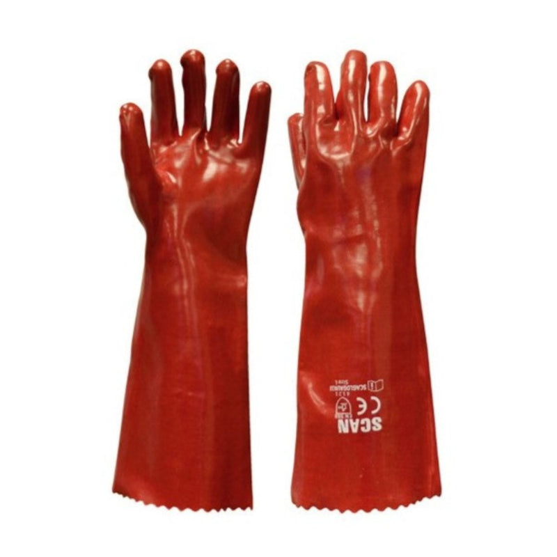 Scan PVC Gauntlet Glove 18inch