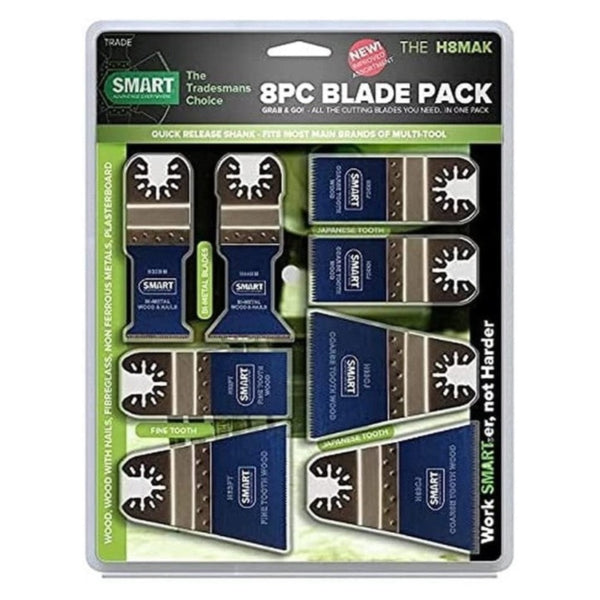 Smart Trade 8pc Multi Tool Blades