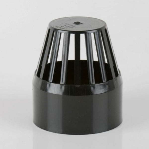 110mm Soil Vent Cowl Black