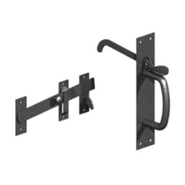 Epoxy Black Suffolk Latch