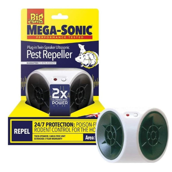 The Big Cheese Mega-Sonic Plug In Repeller