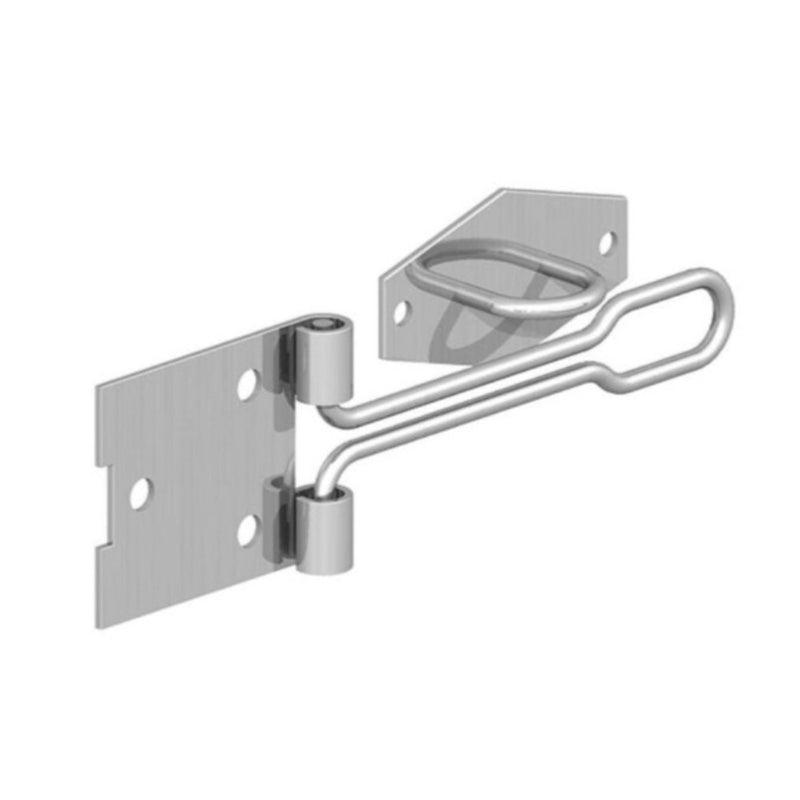 BZP Wire Hasp & Staple