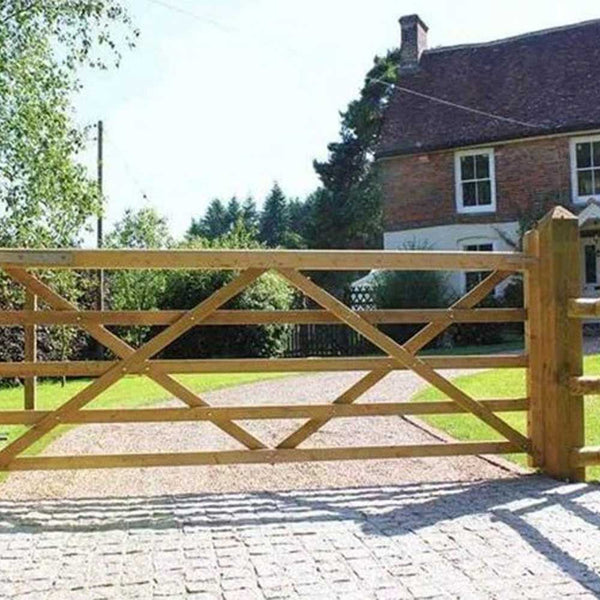 Wooden Field Gate