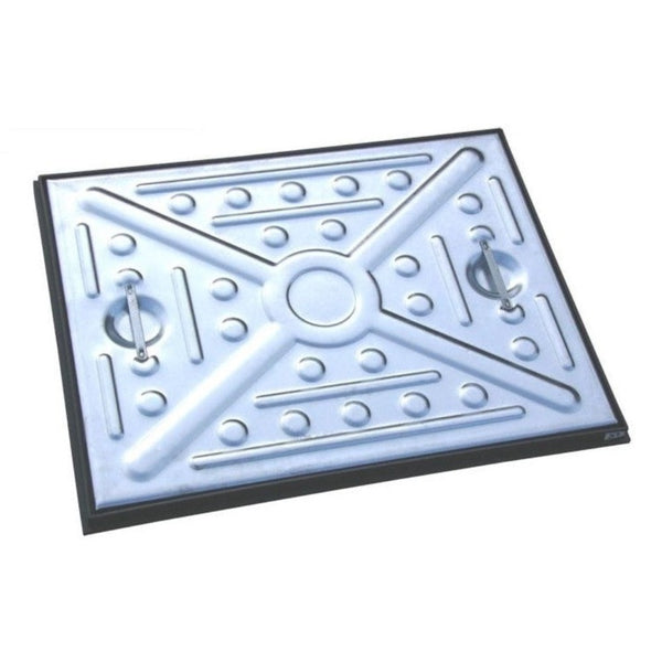 Manhole Cover & Frame 600 x 450mm 25t