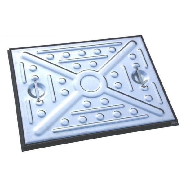 Manhole Cover & Frame 600 x 450mm 10t