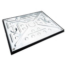 Double Sealed Access Manhole Cover & Frame 600 x 450mm 2.5t