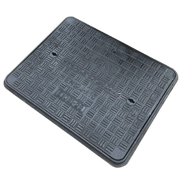 Cast Iron Access Manhole Cover 600 x 450mm A15