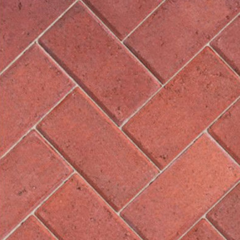 Bradstone 50mm 200 x 100mm Block Paving Red